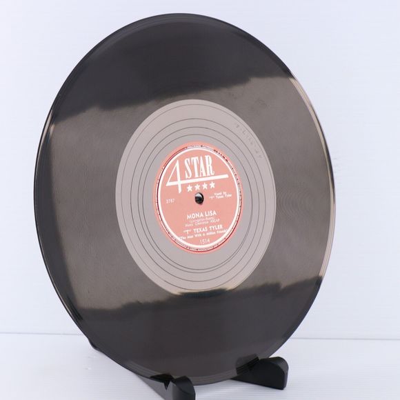 T. Texas Tyler Trouble Then Satisfaction / Mona Lisa 1950 10" 78 rpm Record 1514 - Picture 11 of 16
